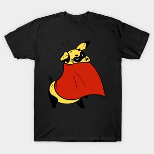 Superhero Pig Flying T-Shirt